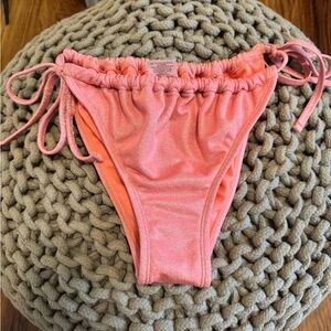 NWOT Wild Fable Pink Glitter Bikini Bottoms